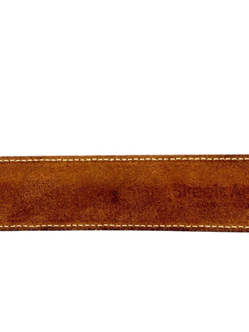 Streets Ahead Womens Statement Belt Brown Leather Silver-Tone Buckle Boho Size S - Picture 12 of 14